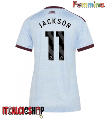 Aston Villa Nicolas Jackson #11 Terza Maglia Femmina 2026-27 Manica Corta